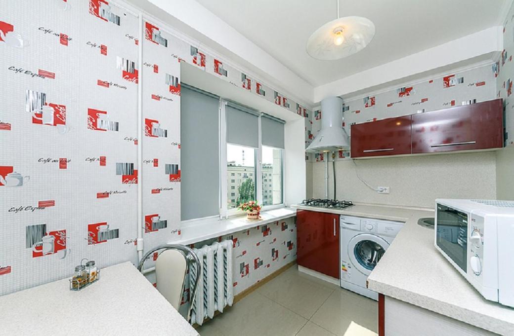 Apartment Baseina Khreschatyk Kiev Bagian luar foto